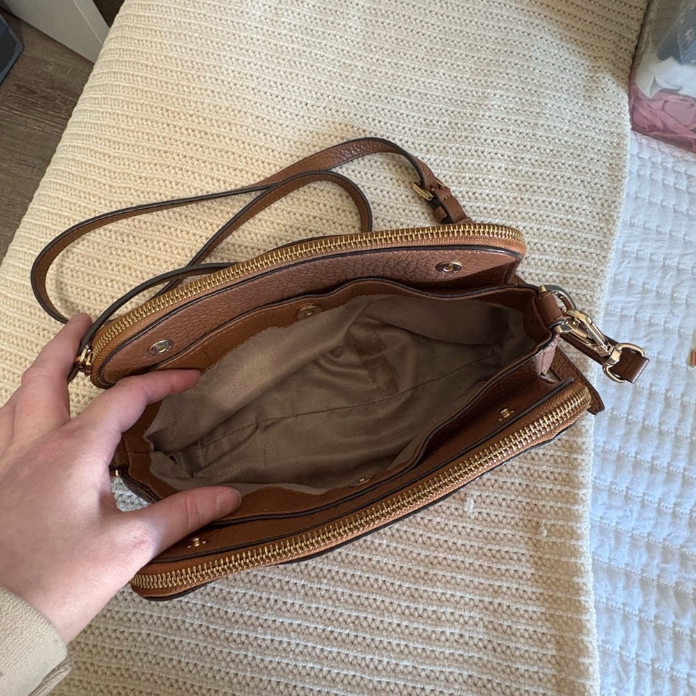 MK Leather Crossbody - Picture 5 of 9